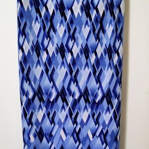 Geometric Print Maxi Skirt